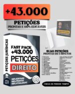 Pack 43 Mil Petições Jurídicas Editáveis | Advogados - Modelos prontos para você ganhar tempo - ENVIO AUTOMÁTICO - Imagem 8